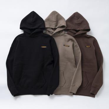 CLASSIC CROSS NECK HOODIE *ブラック*