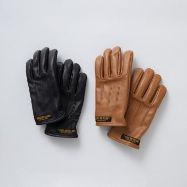 LINNER LEATHER GLOVE *ブラック*