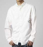 icon broadcloth shirt *ホワイト*