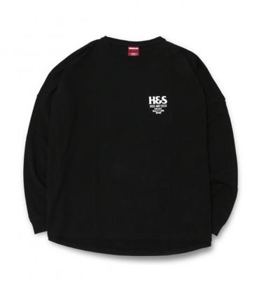 FORH.S. DROP SHOULDER L/S TEE *ブラック*