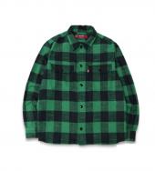 CPO L/S SHIRTS (CORD&CHECK) *チェックグリーン*