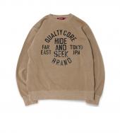 CIRCLE SWEAT SHIRTS *カーキ*