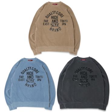 CIRCLE SWEAT SHIRTS *カーキ*