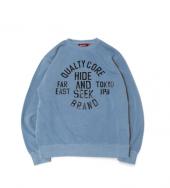 CIRCLE SWEAT SHIRTS *サックス*