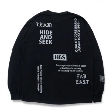 Team Far East L/S Tee *ブラック*