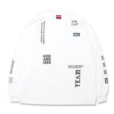 Team Far East L/S Tee *ホワイト*