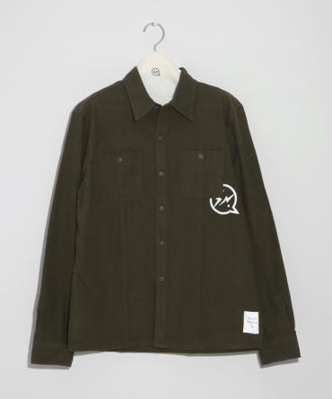 Iconflannel shirt *オリーブ*