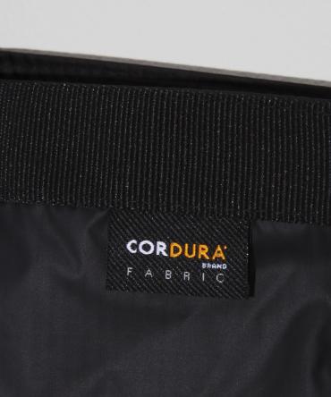 CORDURA icon print nylon bag *ブラック*