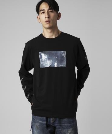 18AW Long sleeve tee 1 *ブラック*