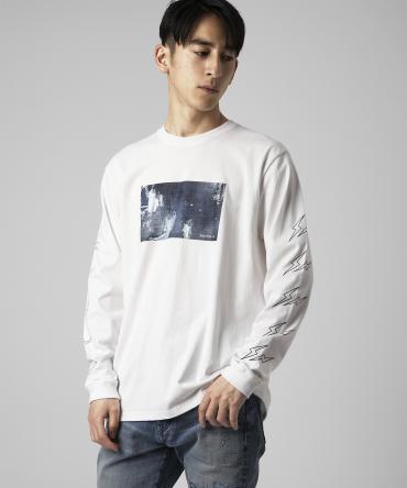 18AW Long sleeve tee 1 *ホワイト*