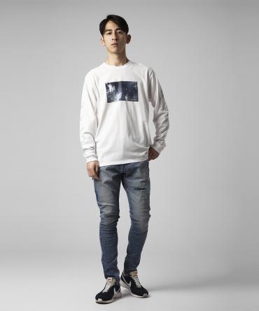 18AW Long sleeve tee 1 *ホワイト*