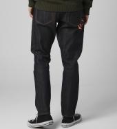 rigid tapered denim pants(18aw) *オレンジ*