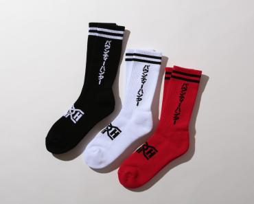 BxH カタカナ LINE SOX *ホワイト*