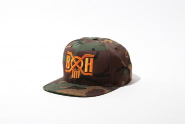 BxH LOGO CAMO SNAP BACK CAP *カモ*