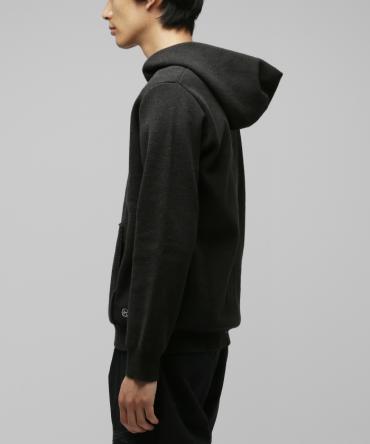 Milano rib hoodie *ダークグレー*