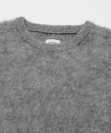 Mohair knit tops *グレー*