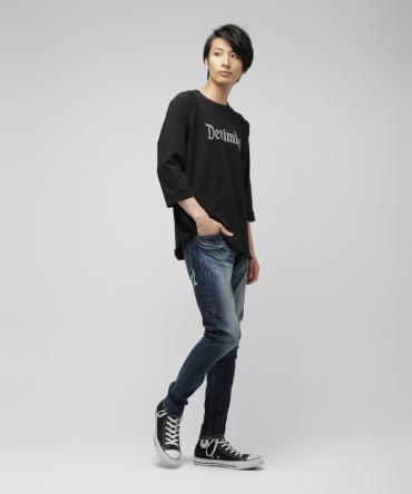 Vintage skinny denim pants *インディゴ*