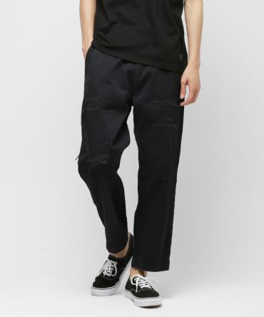 Wide remake chino pants  *ネイビー*