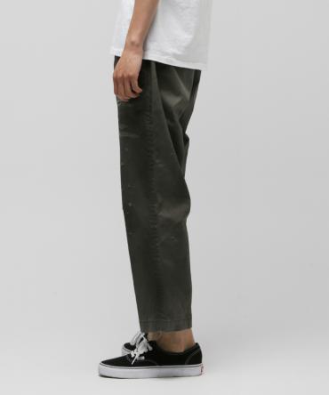 Wide remake chino pants  *グレー*