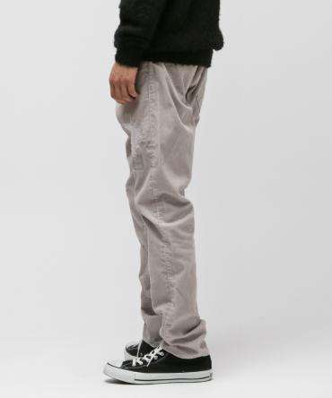 Remake tapered corduroy pants  *グレー*