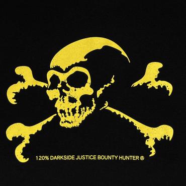 BxH REMASTERED OLD SKULL Tee BLACK/YELLOW