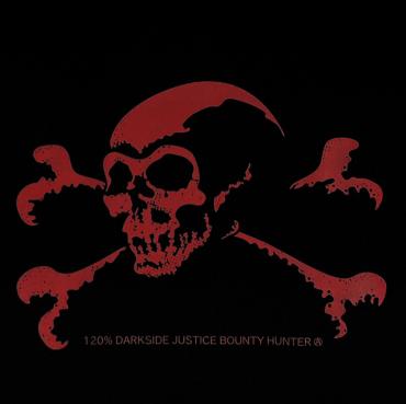 BxH REMASTERED OLD SKULL Tee BLACK/RED