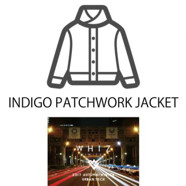 INDIGO PATCHWORK JACKET