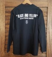 BLACK AND YELLOW L/S *ブラック*