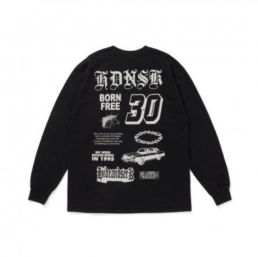 30 L/S Tee *ブラック*