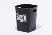 BxH LOGO GARBAGE BOX *ブラックxホワイト*