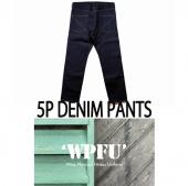 5P DENIM PANTS