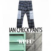 IAN CHECK PANTS