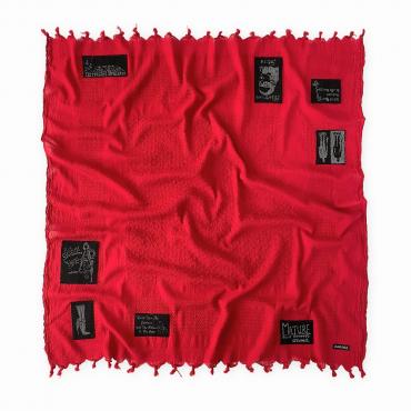 Bizarre pach Shemagh scarf *Red*