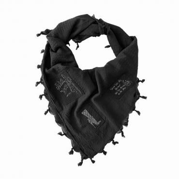 Bizarre pach Shemagh scarf *Black*