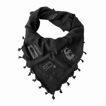 Bizarre pach Shemagh scarf *Black*