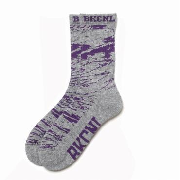 GHOSTLION CAMO SOCKS *ミックスグレー*