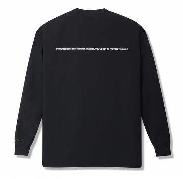 STRETCH LIGHT LONG SLEEVE T / BLACK