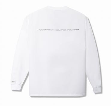 STRETCH LIGHT LONG SLEEVE T / WHITE