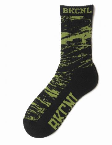 GHOSTLION CAMO SOCKS 2021AW / BLACK