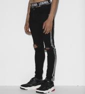 Aurora line Super Skinny パンツ[LEP173]　*ブラック*
