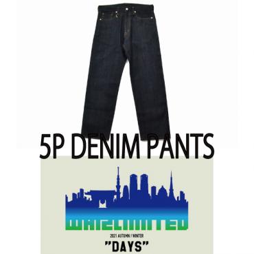 5P DENIM PANTS