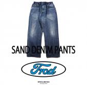 SAND DENIM PANTS