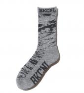 GHOSTLION CAMO SOCKS *ミックスグレー*