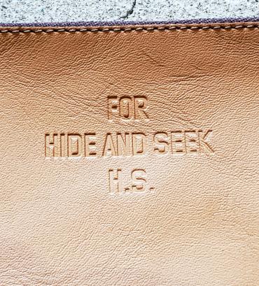Leather Clutch Bag(M)   *ベージュ*