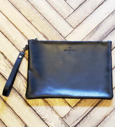 Leather Clutch Bag(L)   *ブラック*