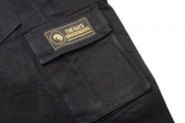 NARROW 6 POCKET BLACK DENIM PANTS