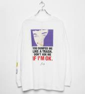 Girs Series ”Emily” Longsleeve T-shirt*ホワイト*