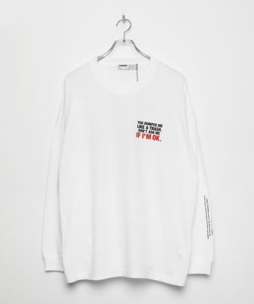 Girs Series ”Emily” Longsleeve T-shirt*ホワイト*