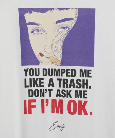 Girs Series ”Emily” Longsleeve T-shirt*ホワイト*