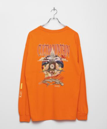 Cult Mountain Longsleeve T-shirt[LEC952] *オレンジ*